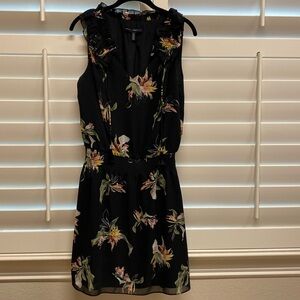White House Black Market Floral Print Dress